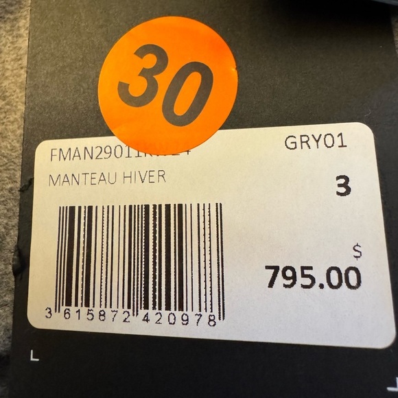 The Kooples Wool-blend Belted Trench Coat. Size 3. NWT - Picture 9 of 9